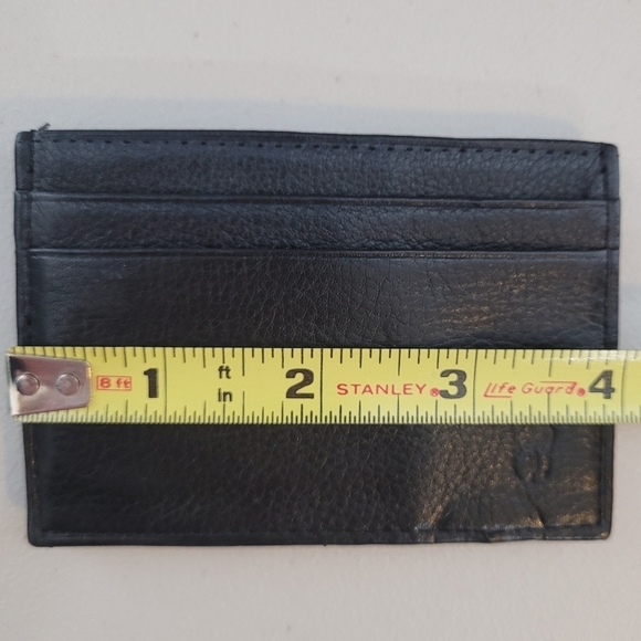 Polo Ralph Lauren Leather Card Case w/ Money Clip - Picture 6 of 9